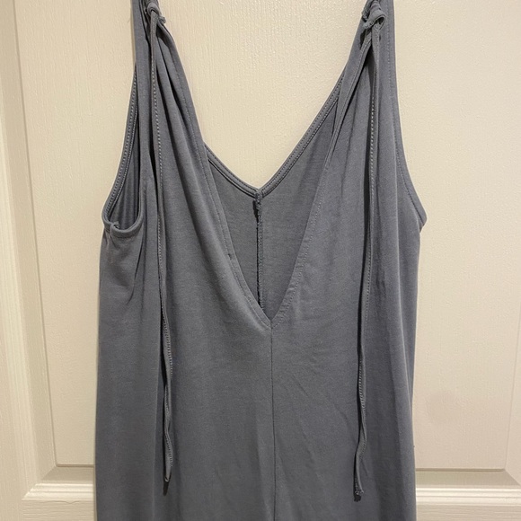 Zara Blue Jumpsuit - Picture 6 of 6